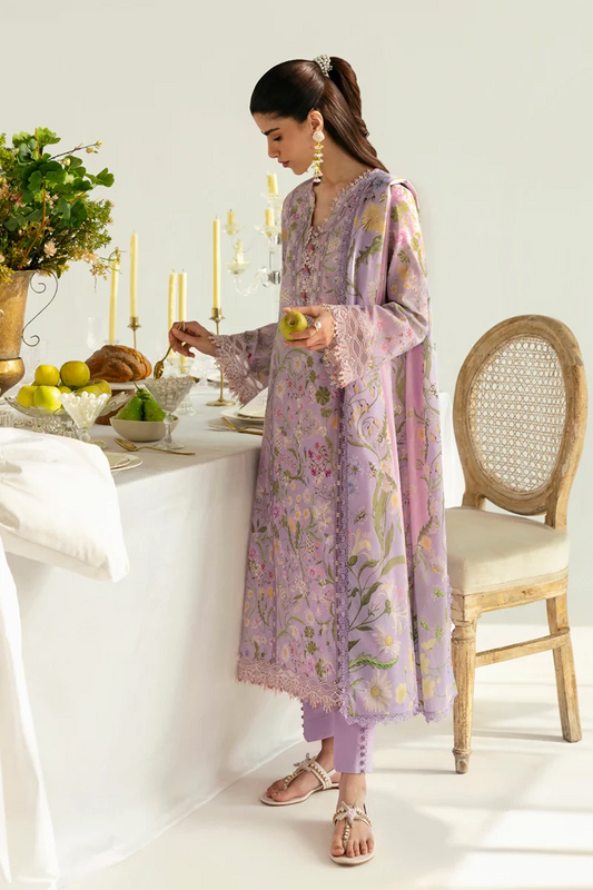 QALAMKAR Luxury Lawn Fabric