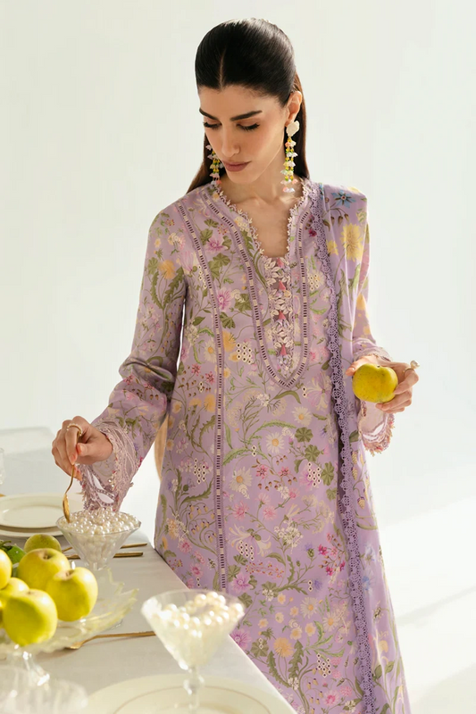 QALAMKAR Luxury Lawn Fabric